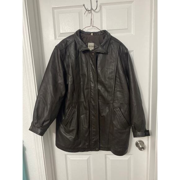 Field FG gear genuine leather jacket size medium - Picture 1 of 6